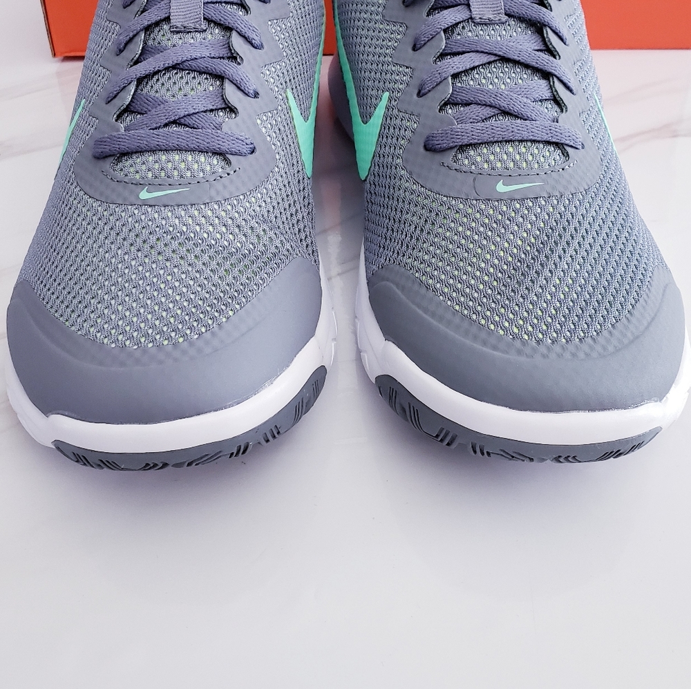 Nike Flex Experience RN 4 Wide Running Gray Shoes - Picture 4 of 14